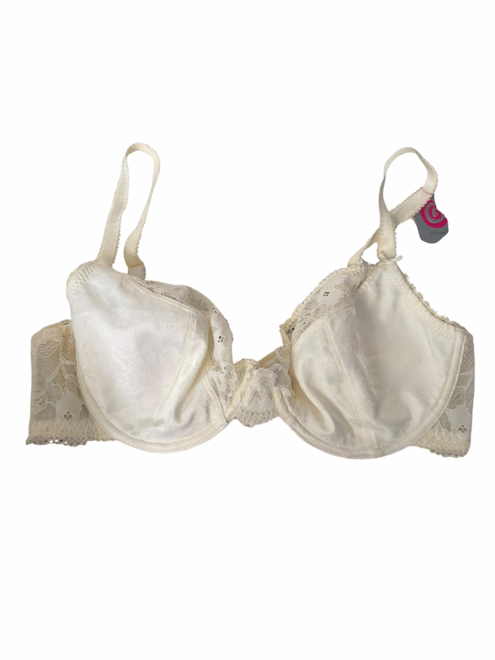 O’ Lingerie Underwire Lace Bra in Ivory Whitney 40C